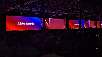 The Adobe Summit stage